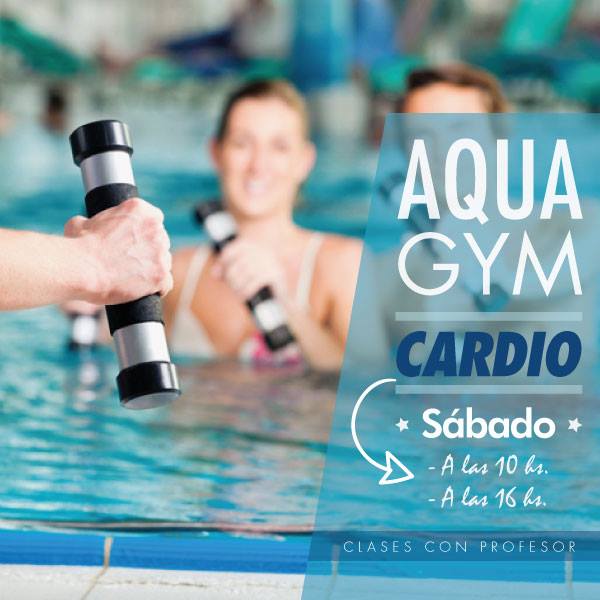 Gimnasia en el agua, no necesitas saber nadar, las clases duran una hora . 
Debes concurrir con ojotas, gorro , higiene personal .